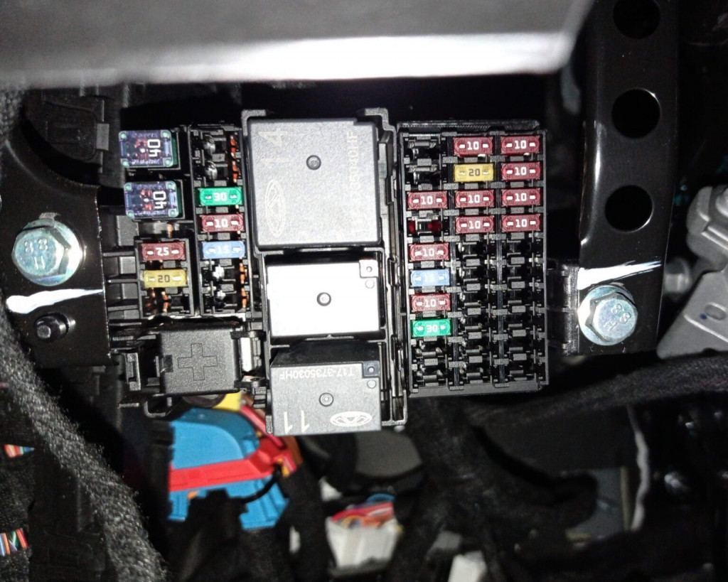Fuse box cover